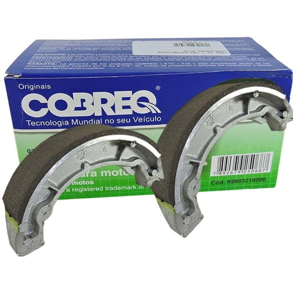 Patim Lona Freio Cbx 200 - Nx 350 Traseiro Cobreq 314Cp
