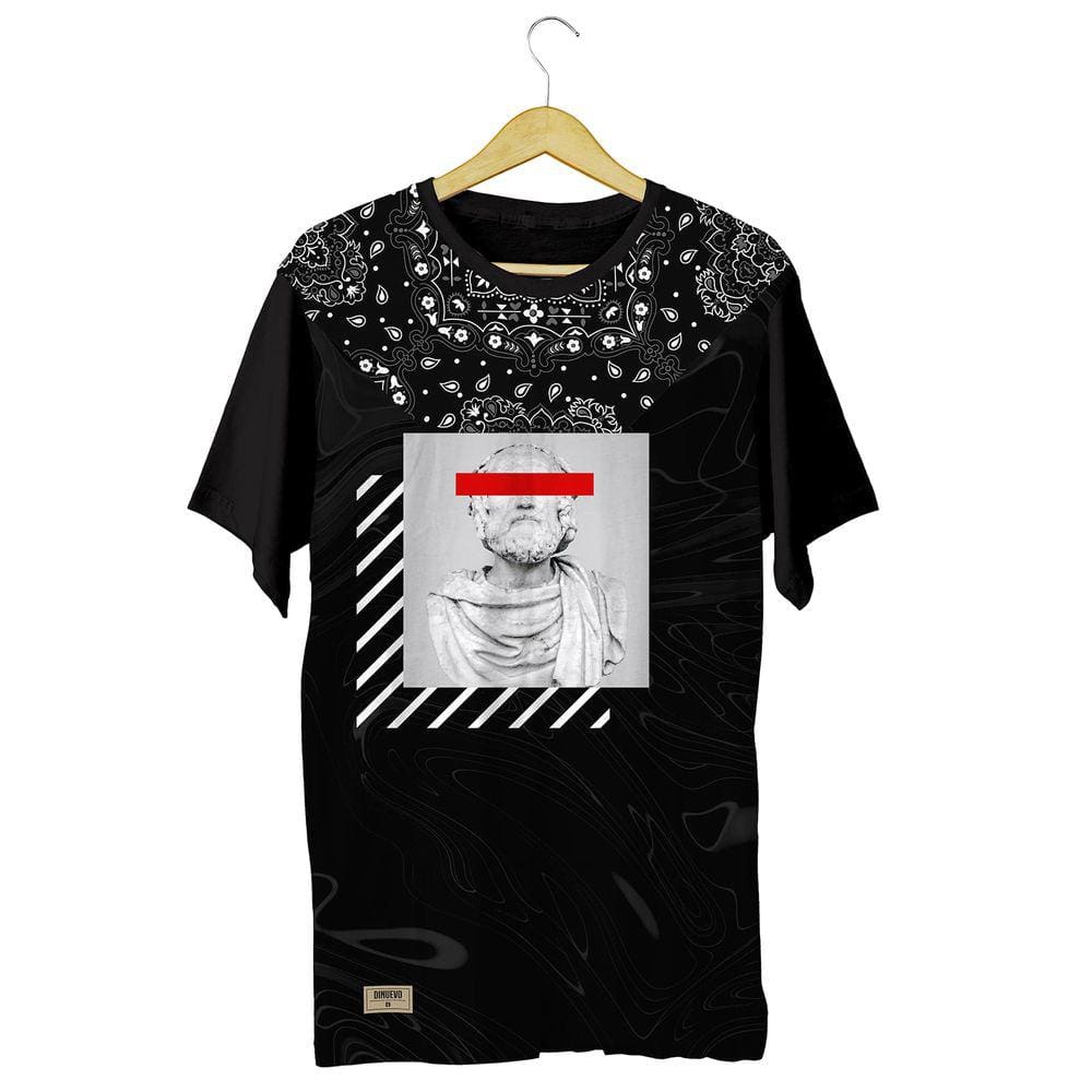 Camiseta Masculina Estatua