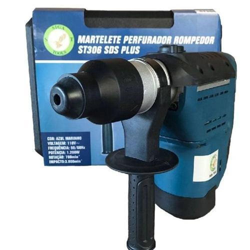 Martelete 110V Rompedor E Furadeira 7Kg Profissional