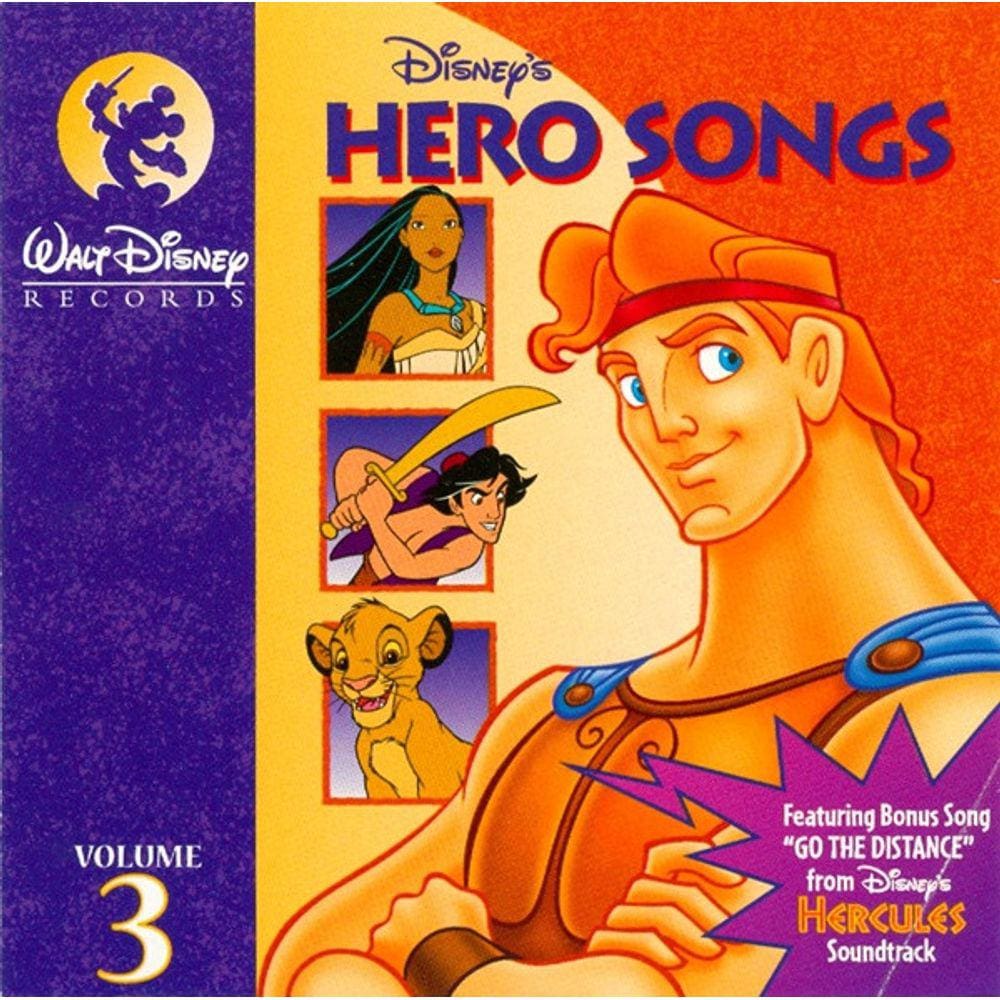 CD Disney`s Hero Songs, Vol 3 (Roger Bart,Samuel /Importado