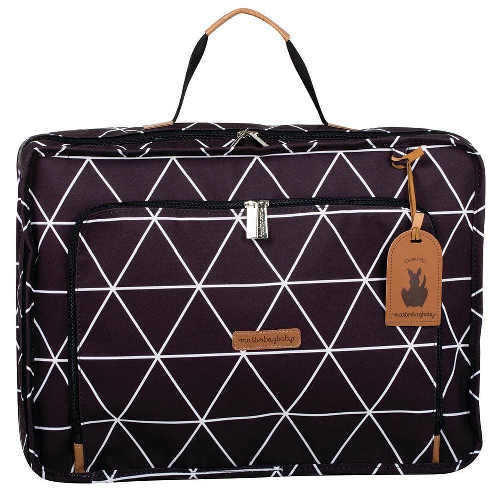Mala de Maternidade Vintage Masterbag Manhattan Preto