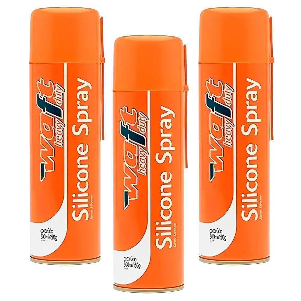 Silicone Spray Silispray 300 ml com 3 Uni 6180 WAFT