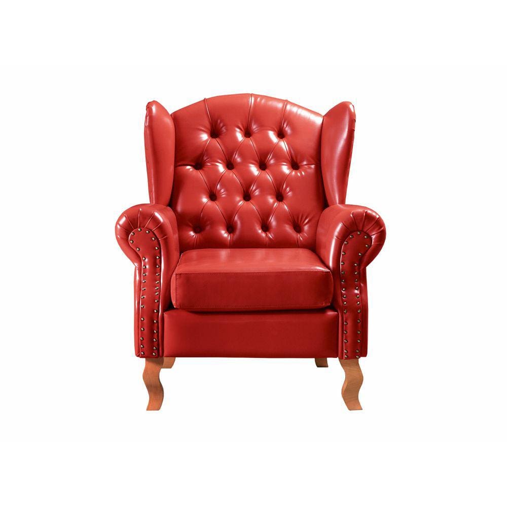 Poltrona Imperador Chesterfield Decoração Retrô Vintage