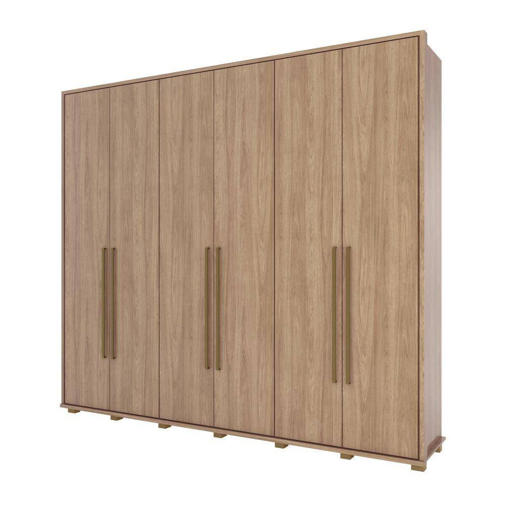 Guarda Roupa 6 Portas 3 Gavetas Vigo Henn | Extra