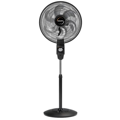 imagem-Vent 40CM Mallory Coluna Eolo - B94401701  PRETO/GRAFITE  110 VOLTS - 110V