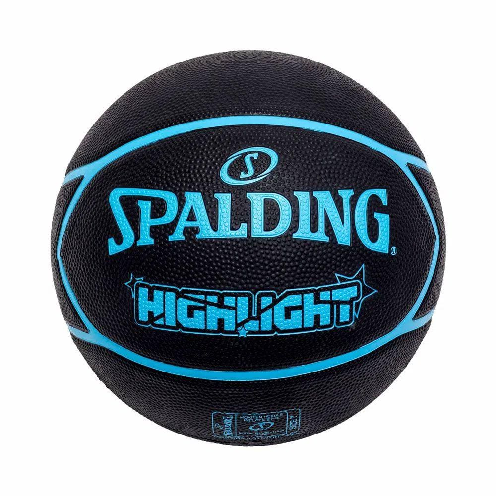 Bola basquete nba highlight blue spalding