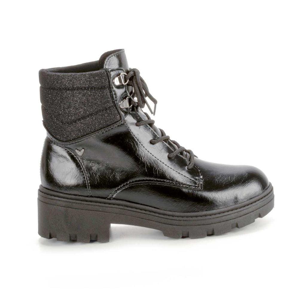 Bota Coturno Feminino Casual Tratorado com Brilho Mississipi Q8311
