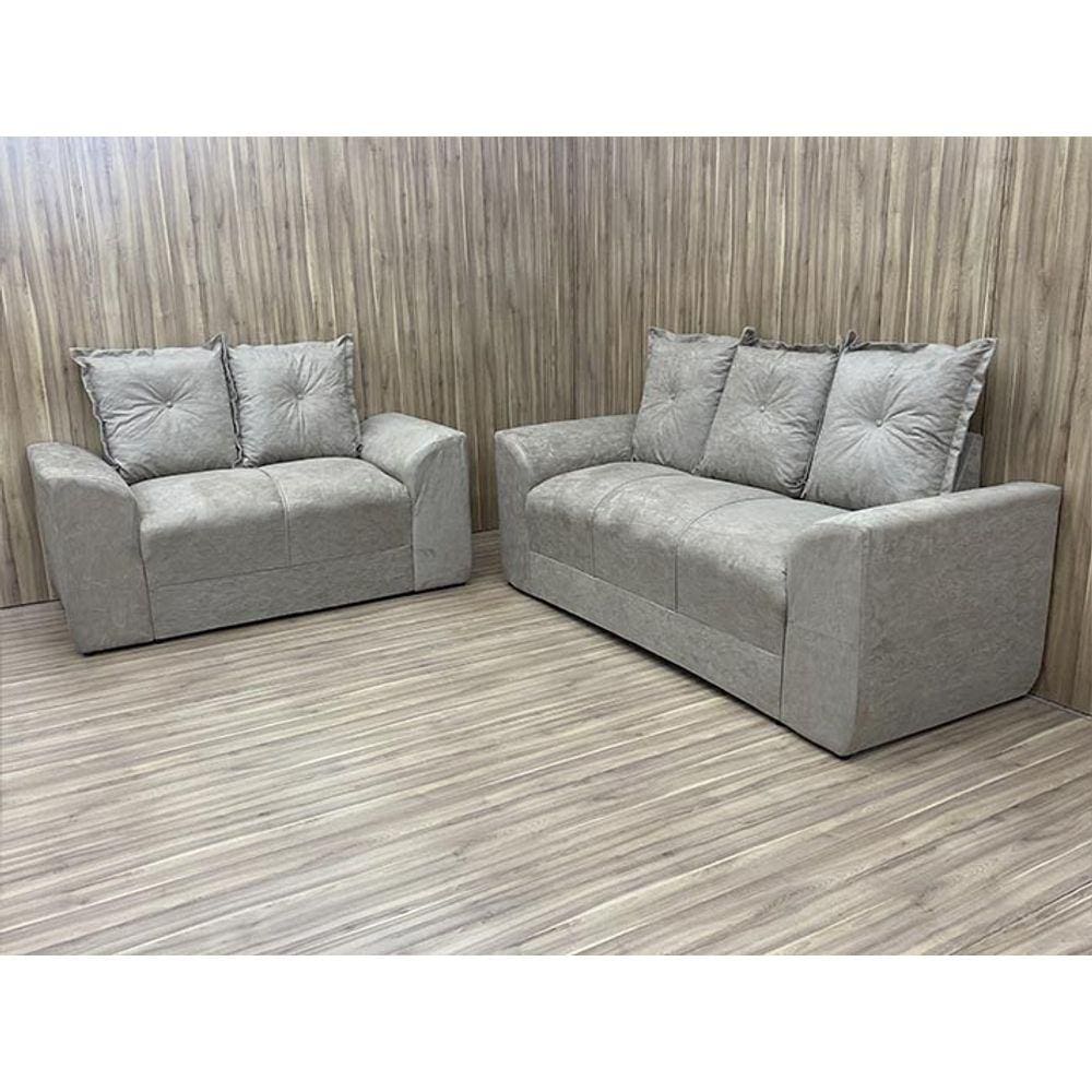 Sofá 2 e 3 Lugares Bege 607 Porto