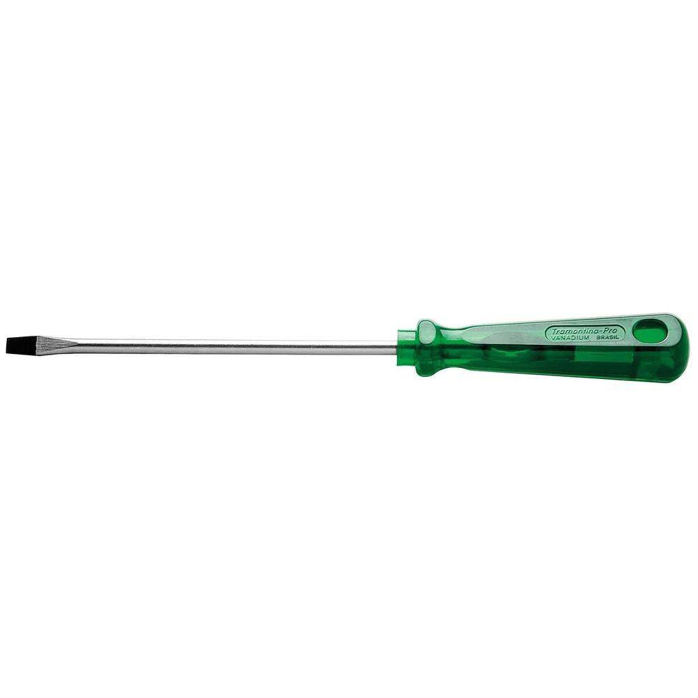 Chave Fenda Ponta Chata Vanádio 5x125mm 3/16x5" Tramontina