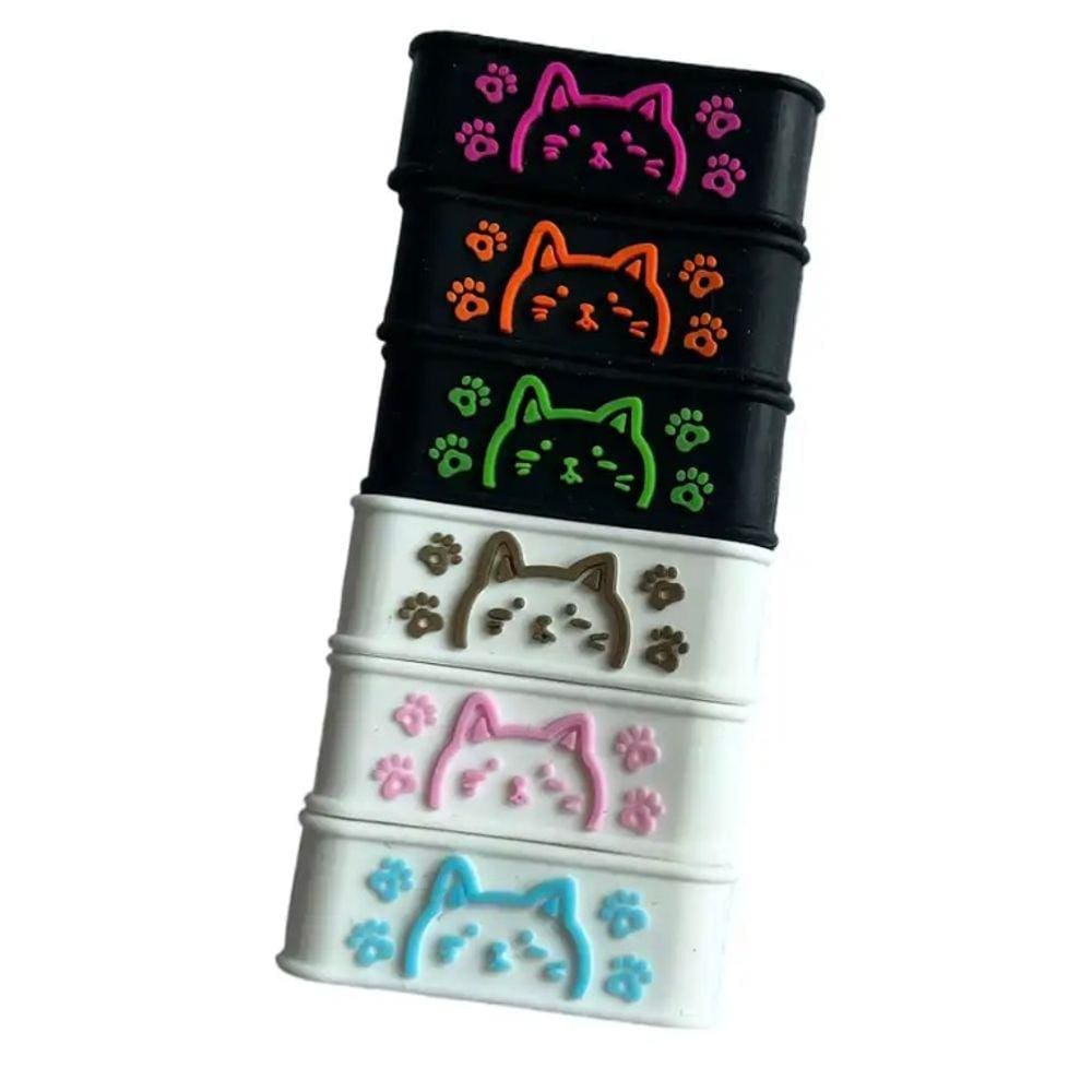 Kit 6un Anel De Silicone Vedação Overgrip Raquete Tennis novo