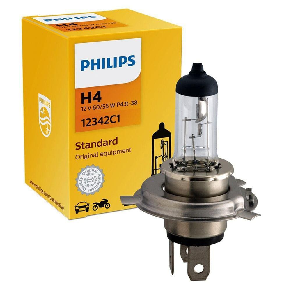 Lampada Farol H4 12V 60/55W Philips