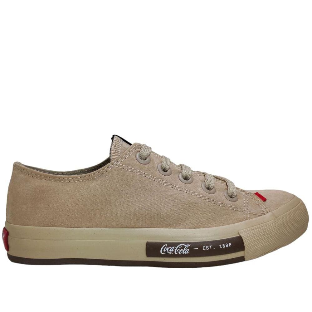 Tênis Feminino Casual Street Urban Chuteirinha Daytona Suede Coca Cola Cc2255