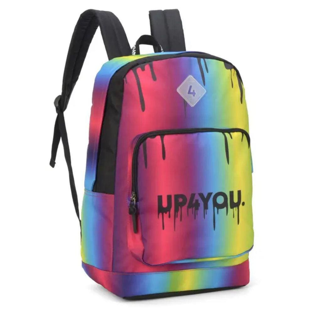 Mochila Juvenil UP4YOU Rosa Color Grande Luxcel