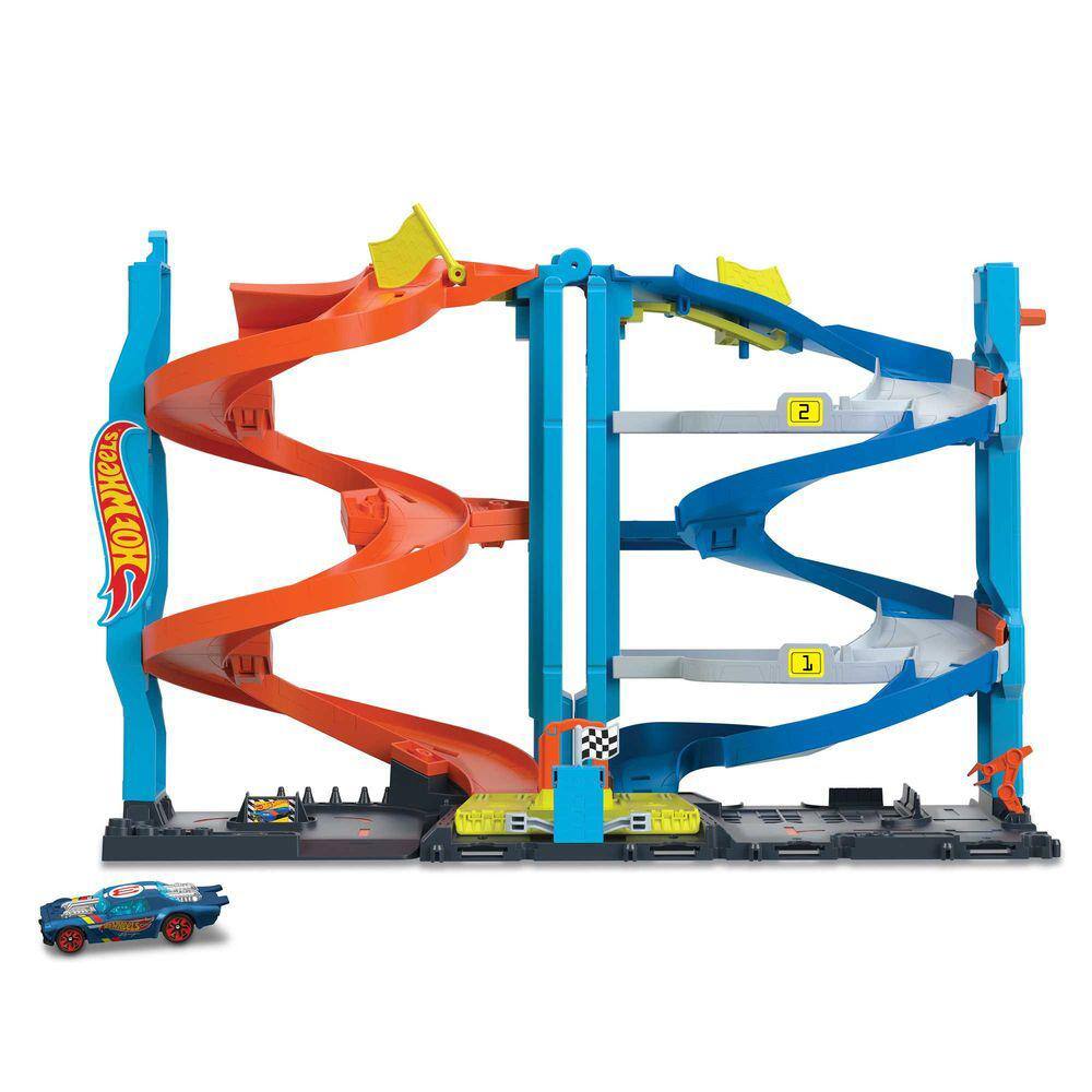 Pista Hot Wheels Circuito Vertical Em 8 Hmb15