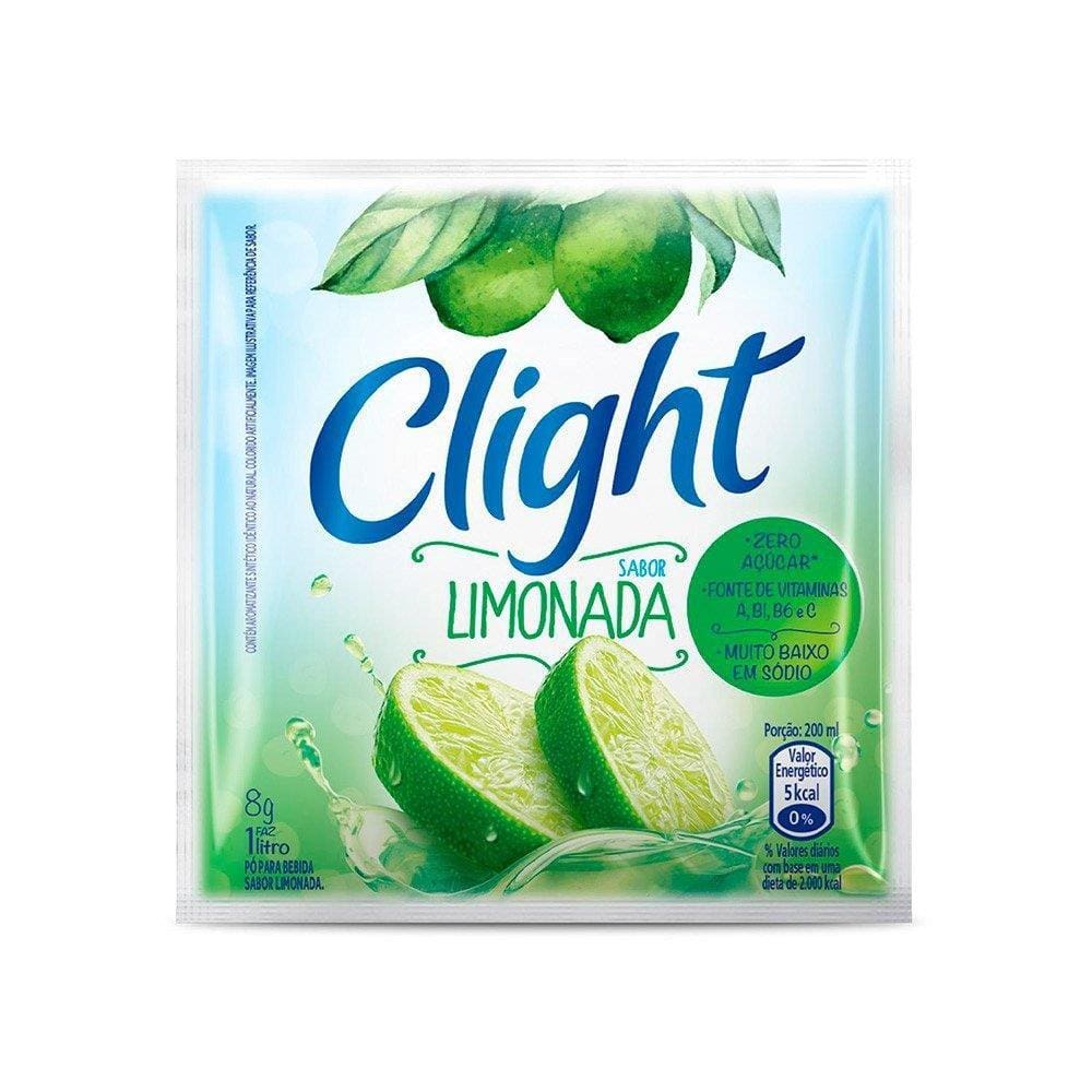 Refresco em Pó Clight Limonada 8g Display com 15 Unidades