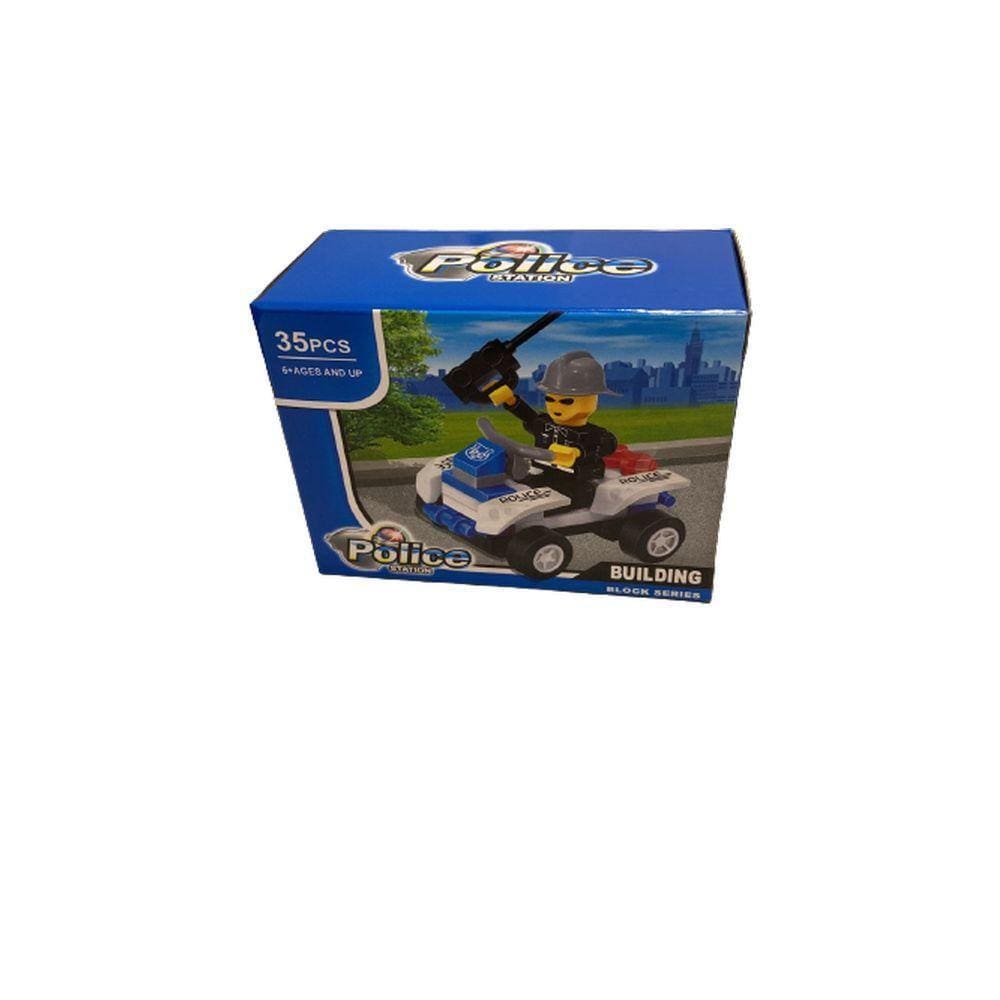 Blocos de Montar Police Station PI3789 Mod 03 - Pica Pau