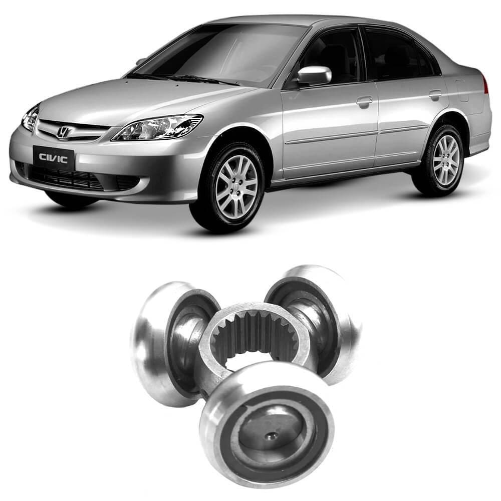 Trizeta Tripeça Civic 2001 a 2006 Motorista Passageiro