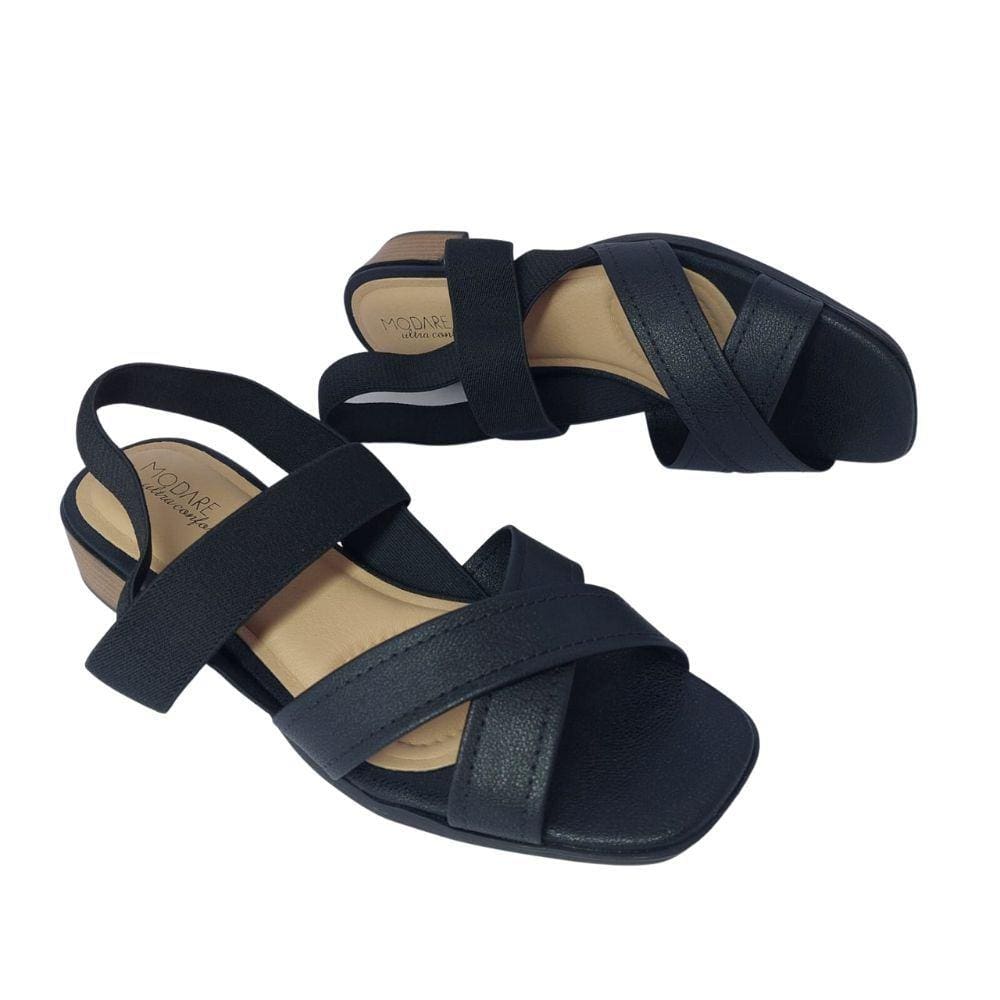Sandália Ultra Conforto Modare Com Elásticos Ótima Durabilidade