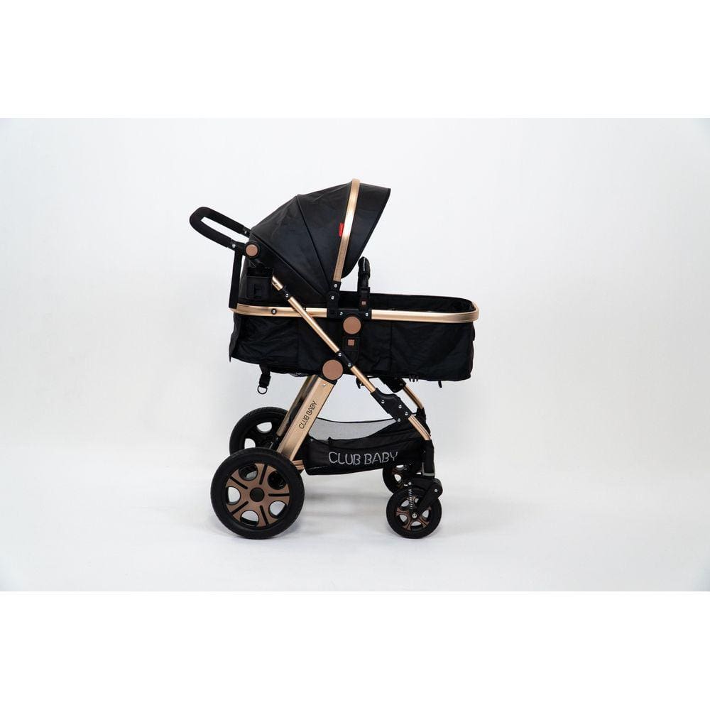 Kit 3Em1 Carrinho de Bebê 4 Rodas + Bebê | Extra
