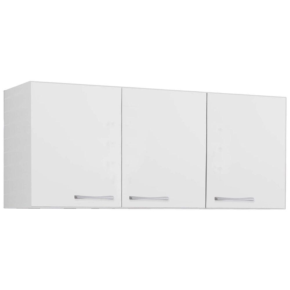 Armário Aéreo Carol 3 Portas Rud Rack Cor Branco