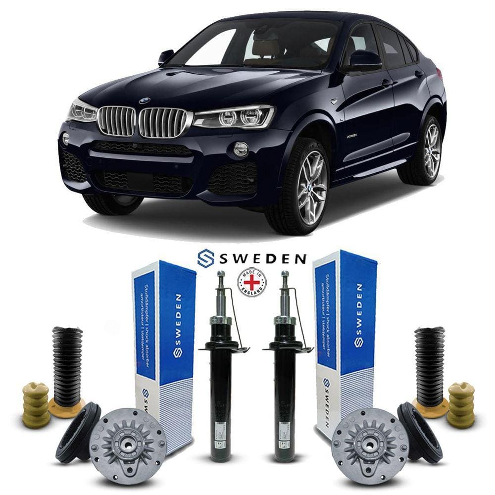 2 Amortecedores Kit Suspensão Dianteira Bmw X3 2014 A 2018