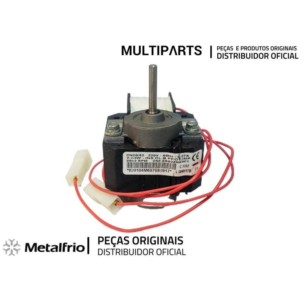 Motor Ventilador Rf - 020104M607 Metalfrio - Hussmann D26485