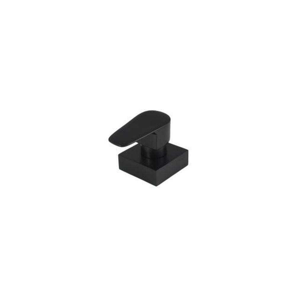 Acabamento De Registro Base Docol 1/2 E 3/4 E 1 Pequeno Preto Fosco - Led
