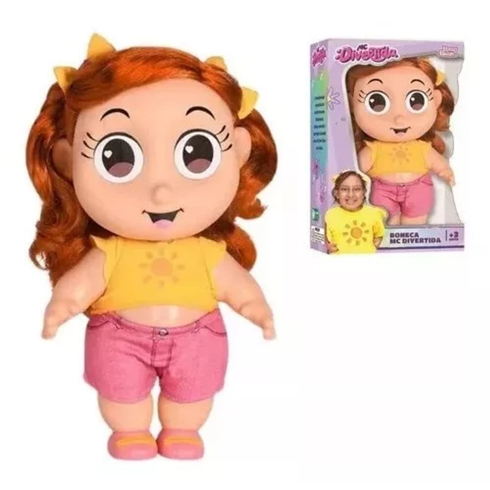Boneca Mc Divertida 28 cm Youtuber – Baby Brink