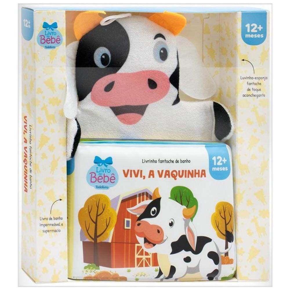 Livrinho Fantoche De Banho Vivi, A Vaquinha