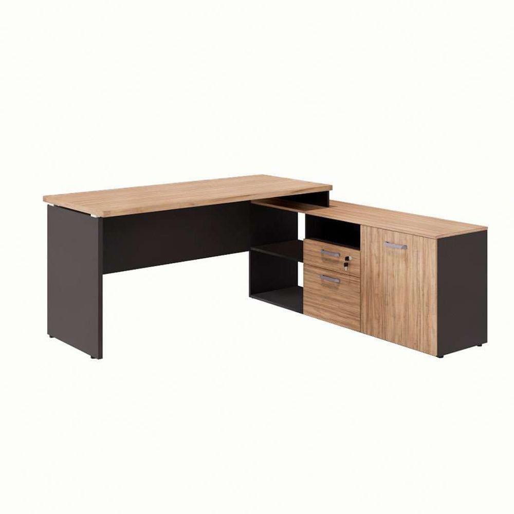 mesa de escritório yaris 1 pt 2 gv ameixa e preta