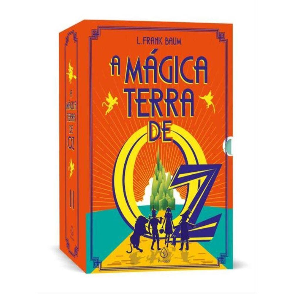 Box - A Mágica Terra De Oz - Vol. Ii - Com Sete Livros