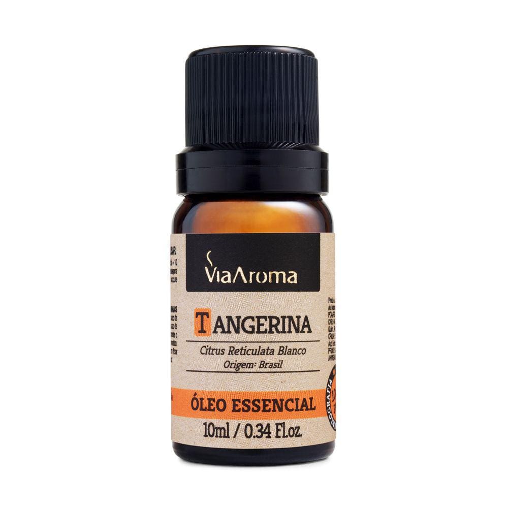 Óleo Essencial Tangerina Via Aroma - 10ml