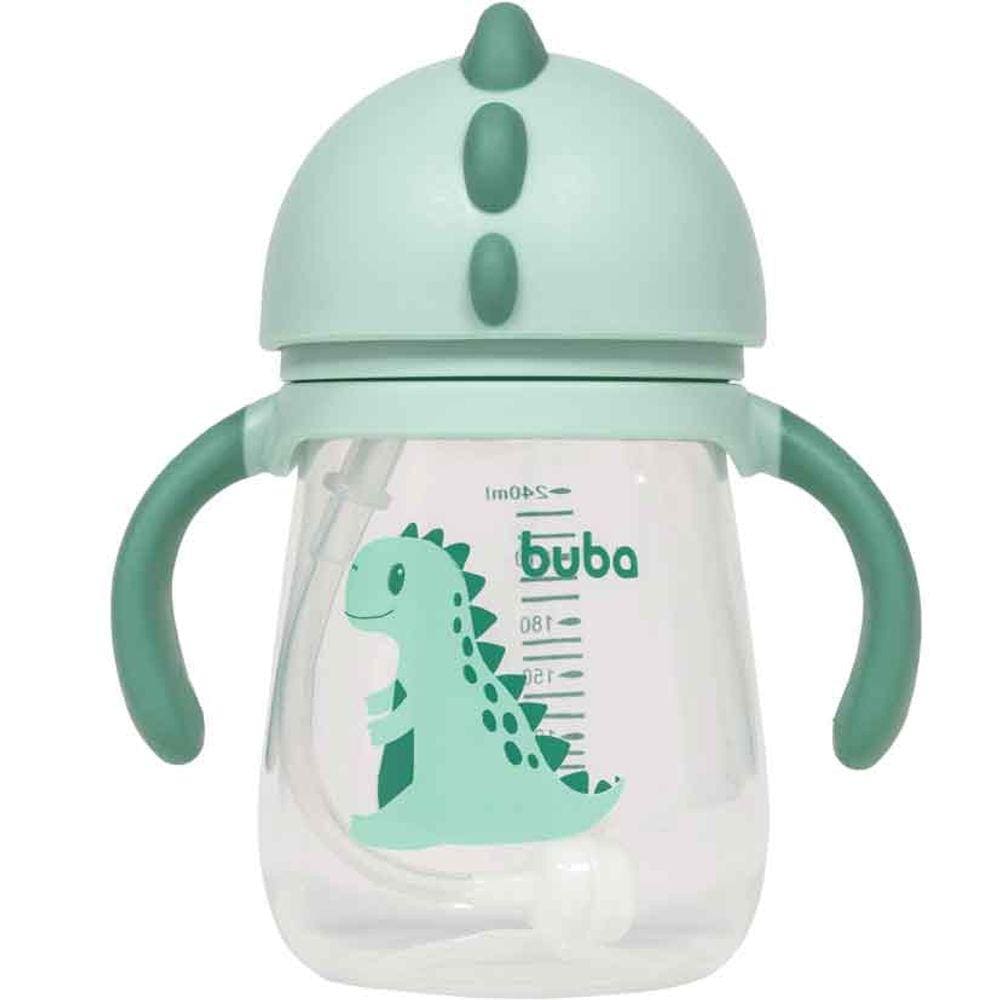 Copo Dino verde Buba Baby