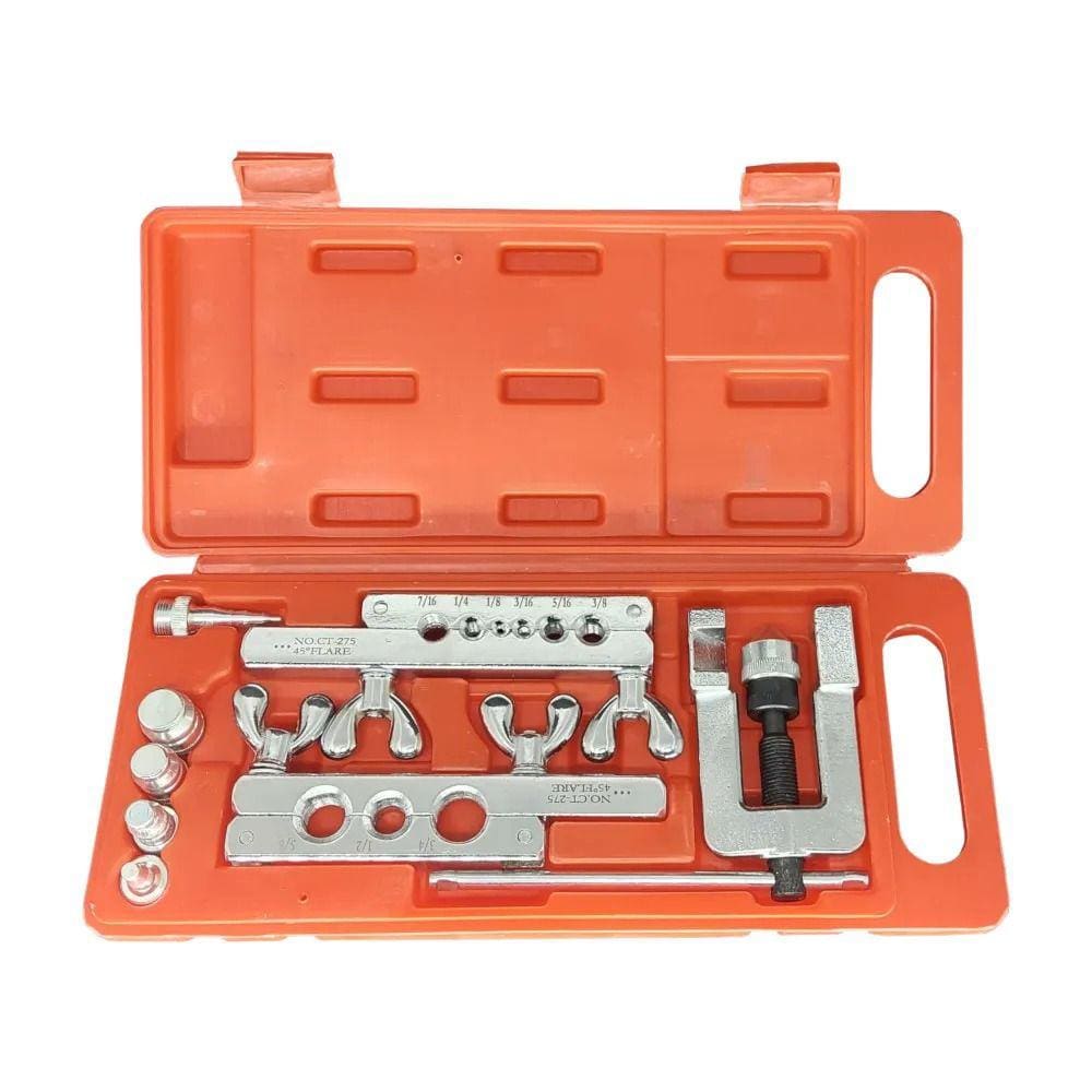 Flangeador De Tubos  Kit 1/8 X 3/4 Com Alargador Ct275l