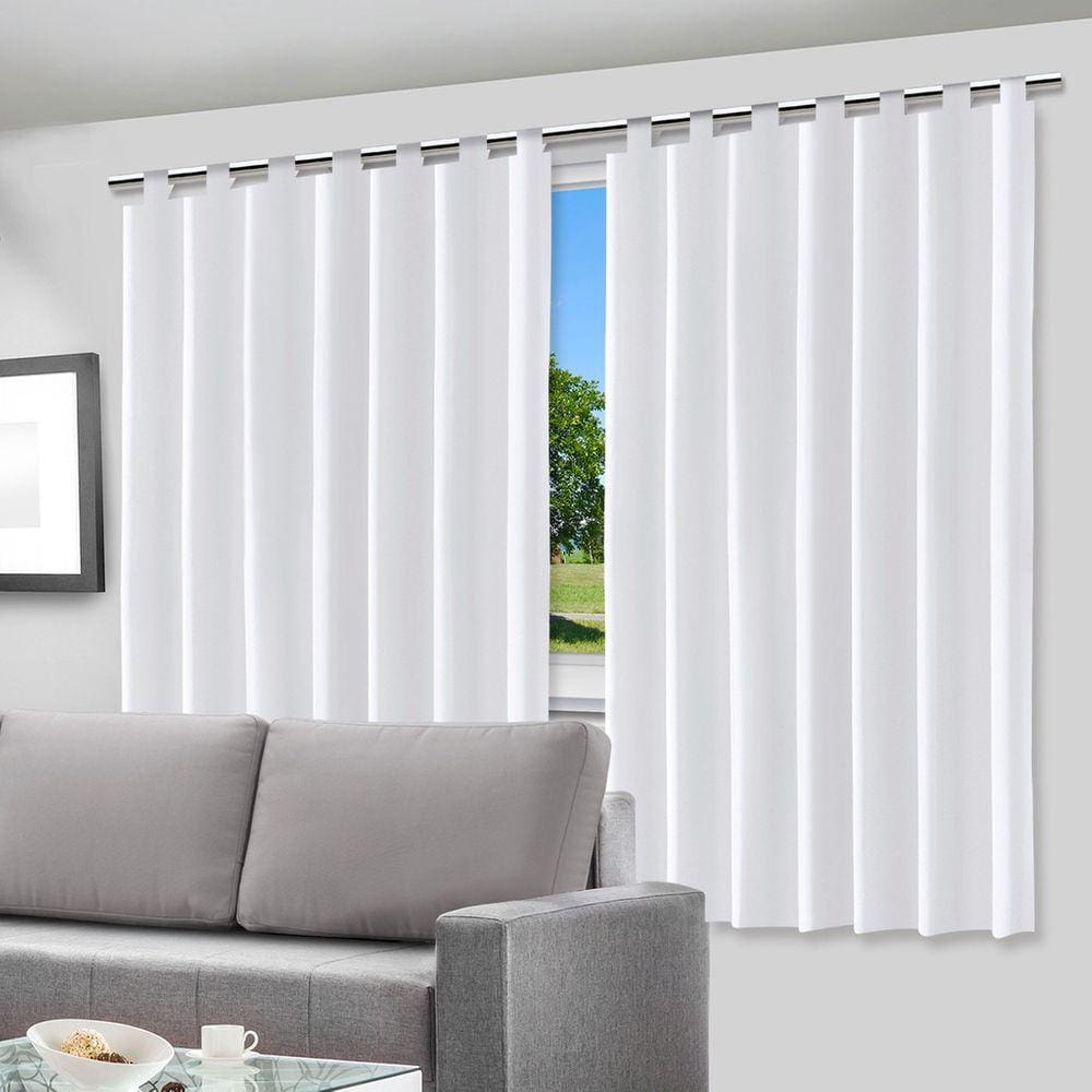 Cortina Blecaute Blackout 200X140cm Com Ilhós Corta Luz 100% Pvc Diversascores