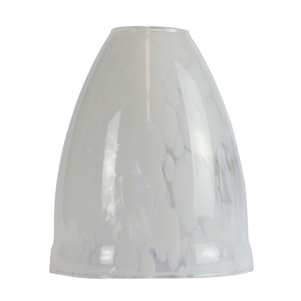 Vidro De Reposição Taschibra Pendente Lustre Vicenza Transparente Leitoso