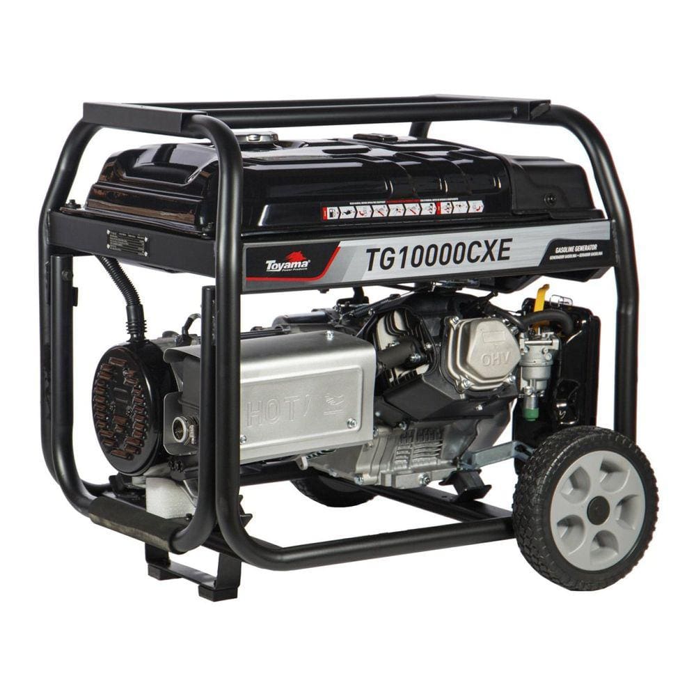 Gerador de Energia a Gasolina Tg10000cxe Digital AVR Toyama