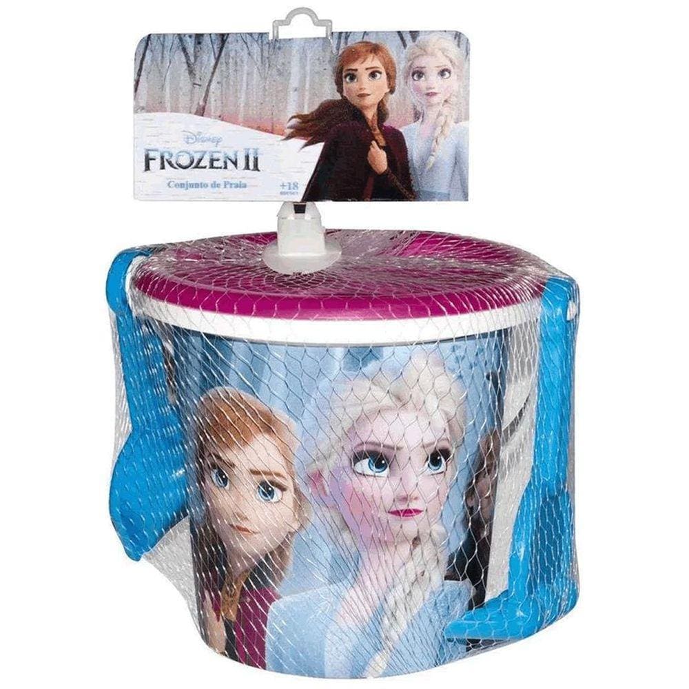 Conjunto Baldinho de Praia Frozen 2 Disney Rosita 9588