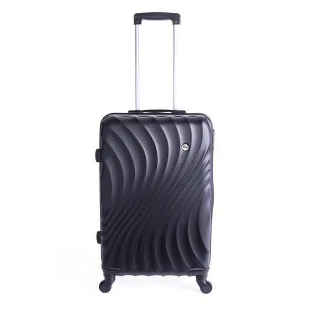 Mala Para Viagem Média Em Abs Ika Avalon Cadeado Embutido Pr