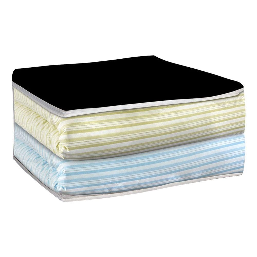 Organizador De Guarda Roupa Lavanderia Maleiro Tnt Tamanho Médio M 48X42x24cm