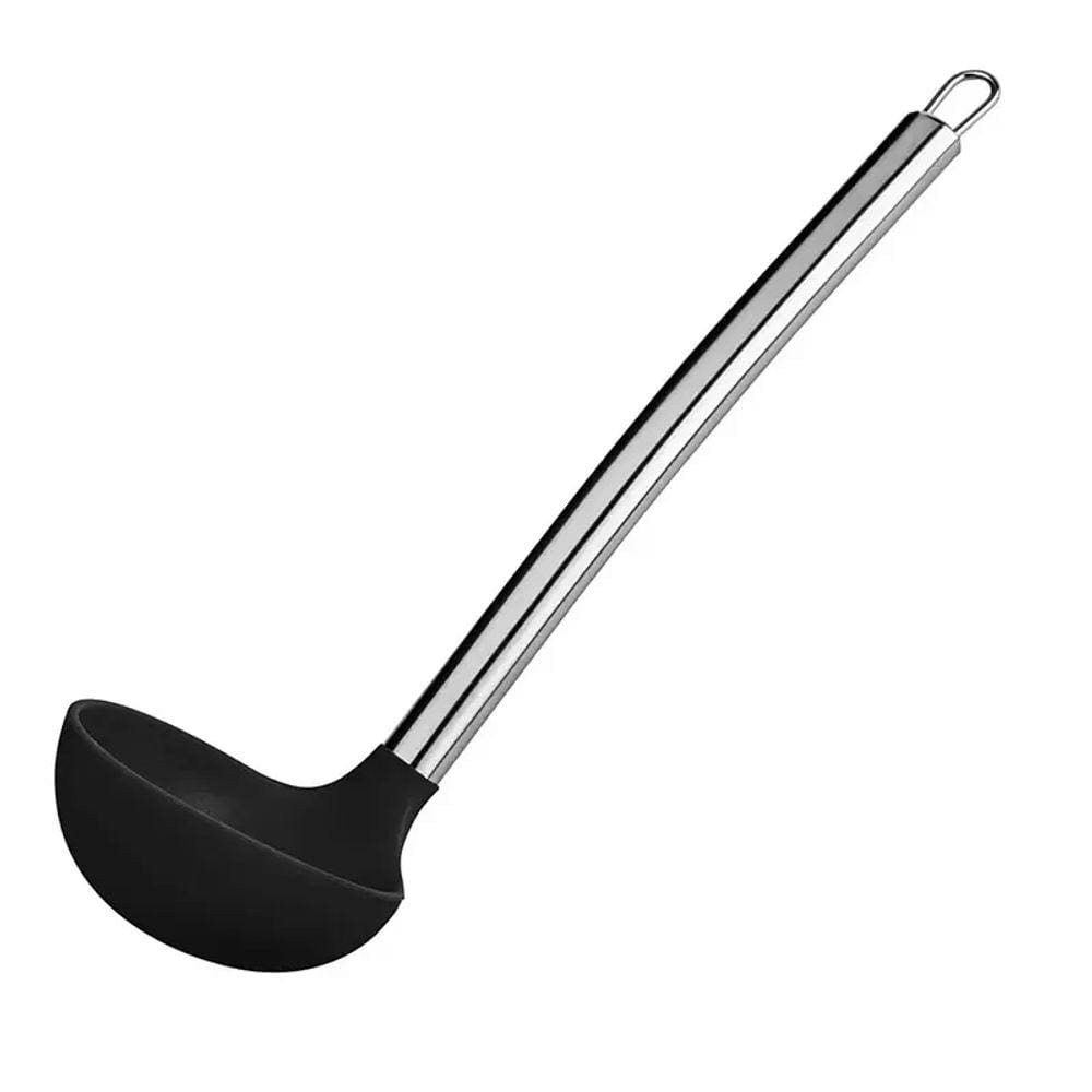 Concha Silicone em Aço Inox Preto CK4405PT - Clink