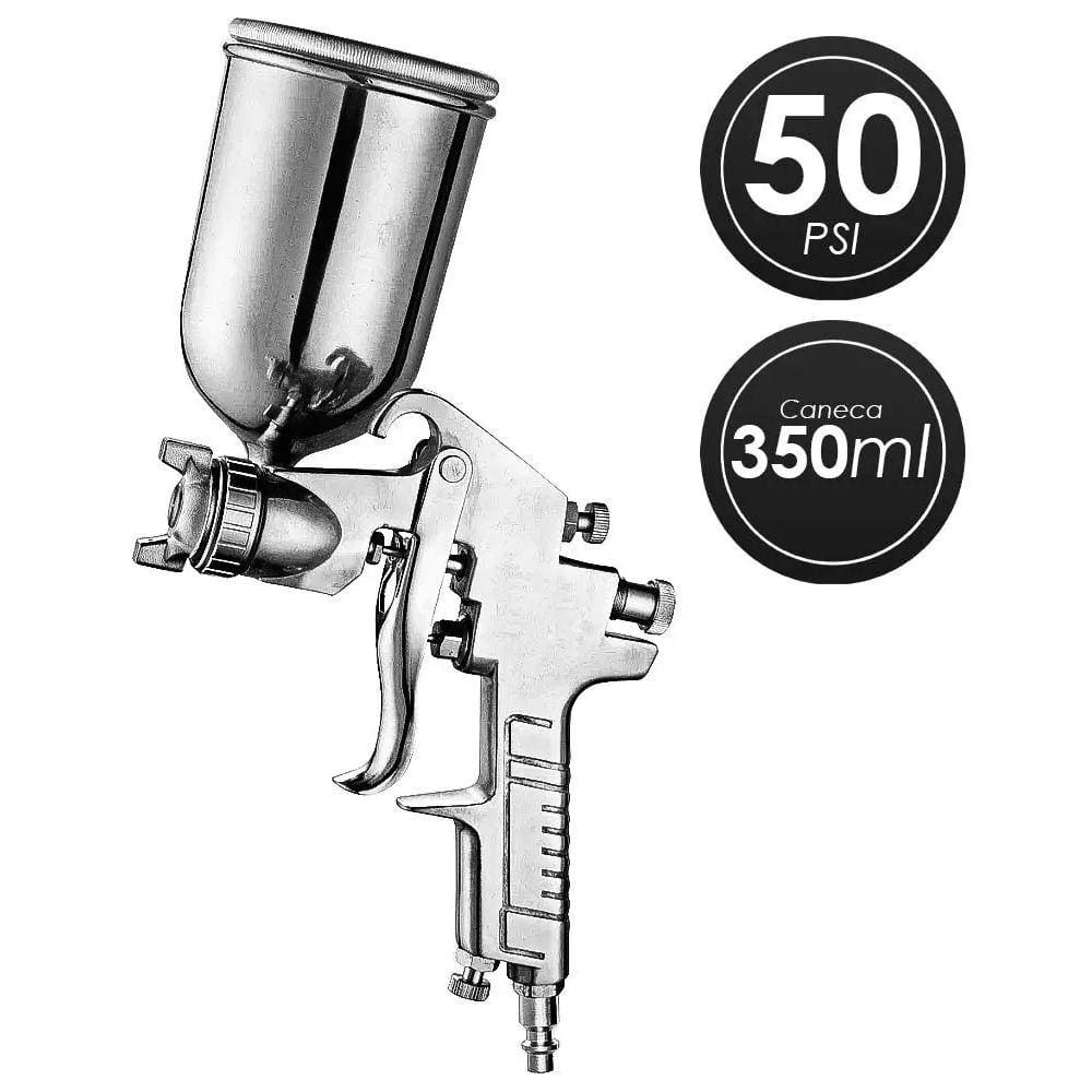 Pistola Pintura Chiaperini Gravitacional Giratória Ch Gr-35
