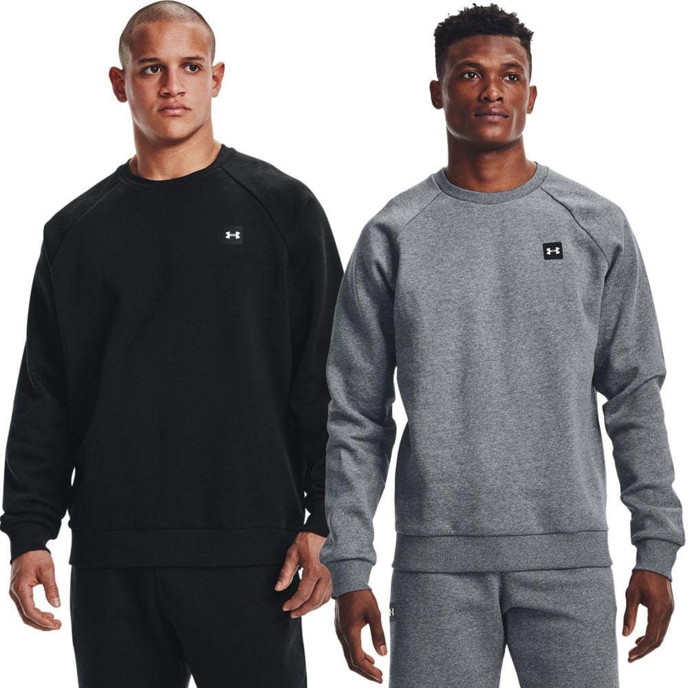 Kit 2 Moletons Masculinos Under Armour Rival Fleece Crew