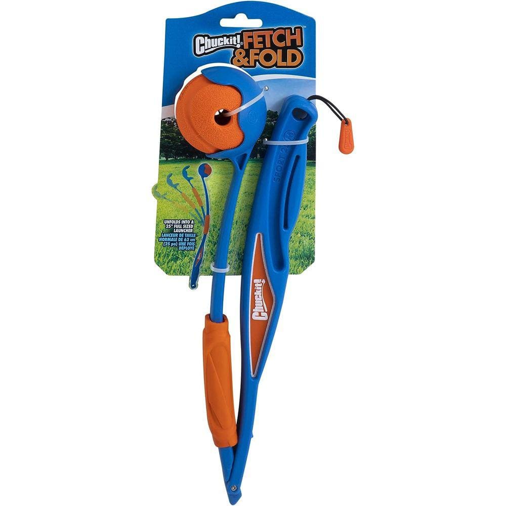 Lançador De Bola Para Cães Chuckit Fetch & Fold Compacto