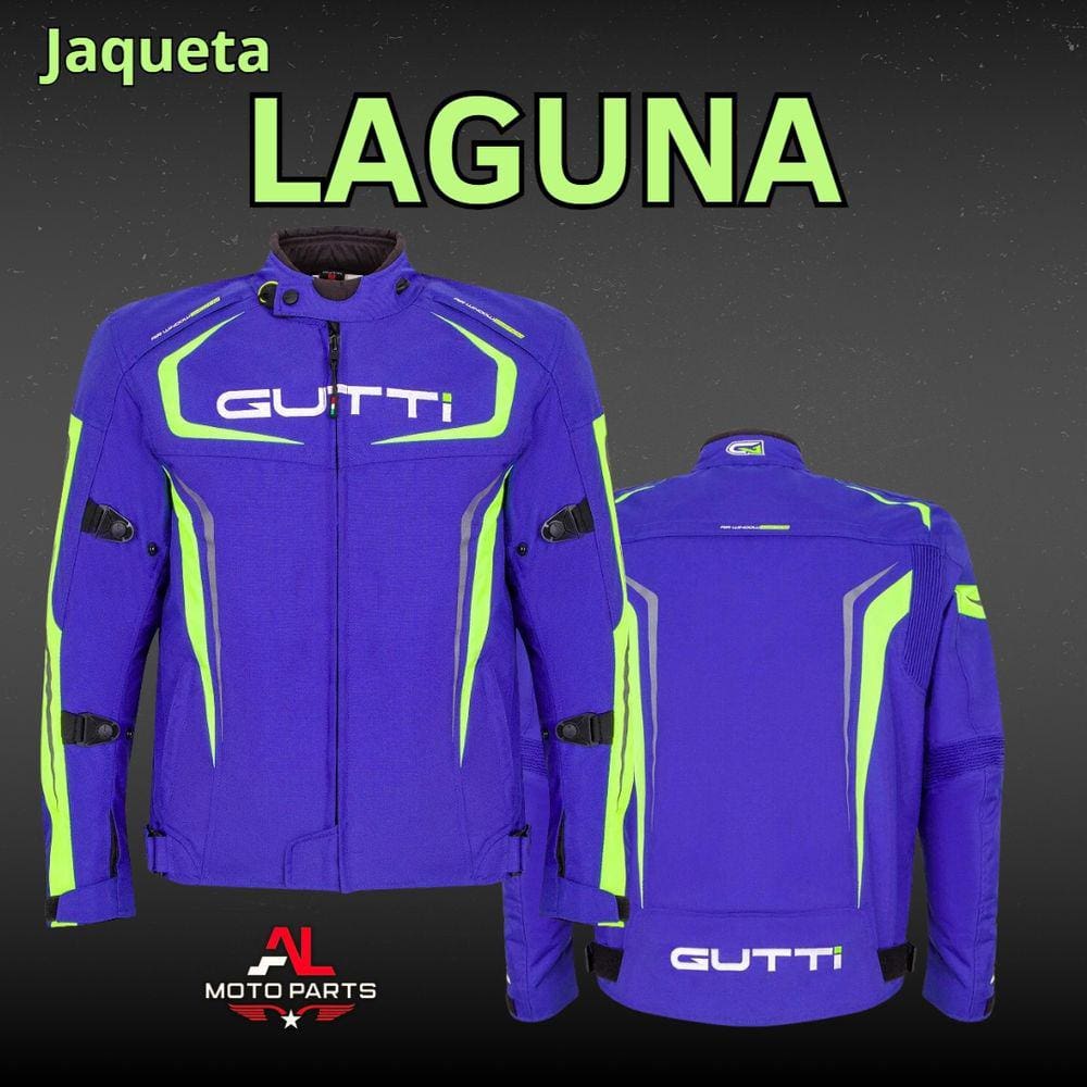 Jaqueta Gutti Laguna Azul Impermeável Motociclista