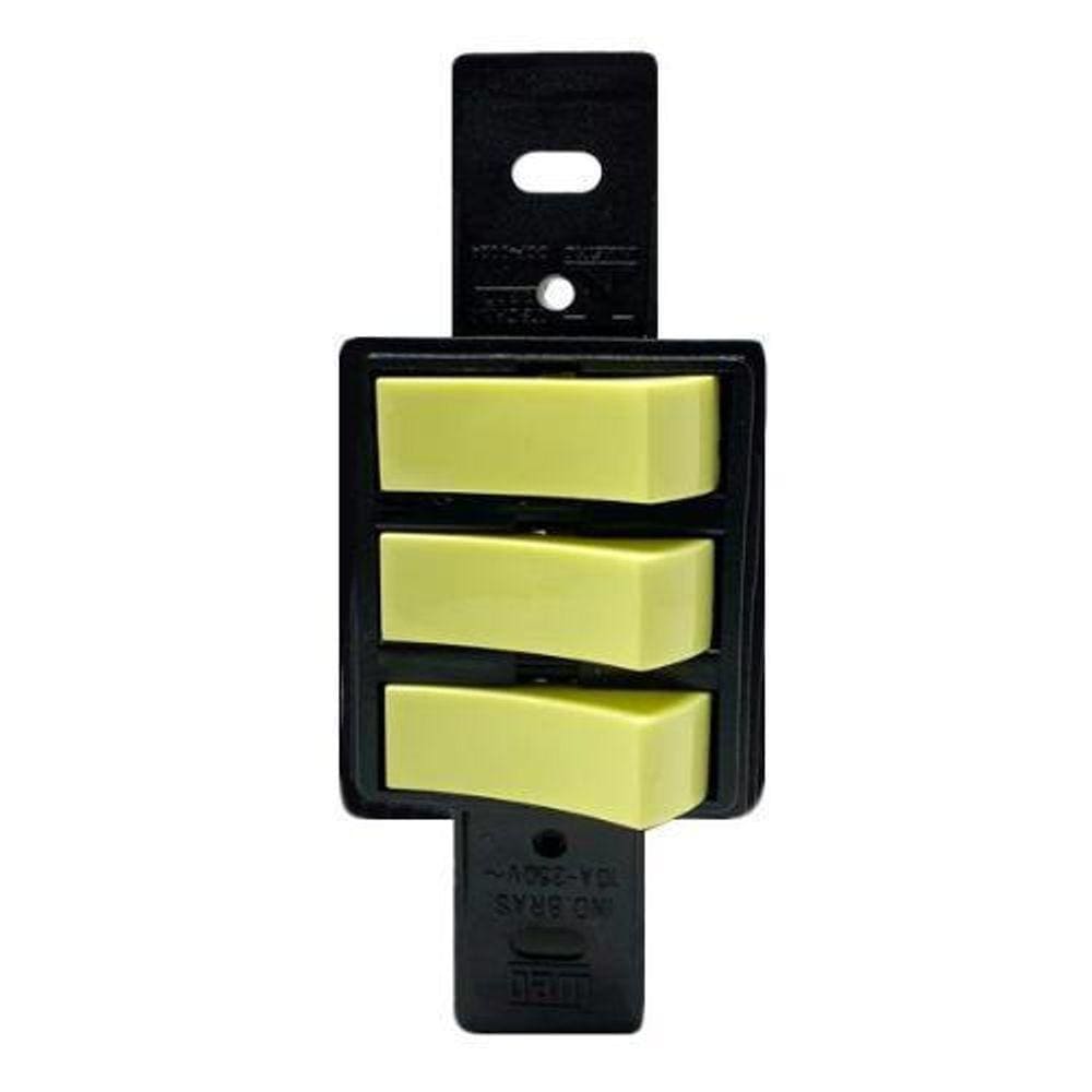 3 Interruptor Simples 10A 250V