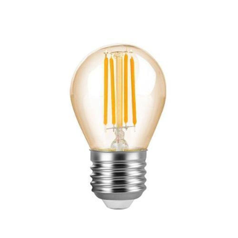 Lâmpada Bulbo G45 Vintage 4W 2200K Amber