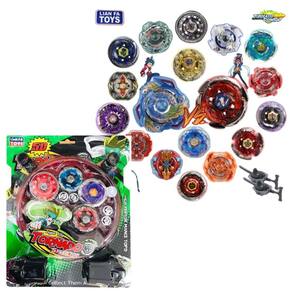 Kit Beyblade Metal 5d Brinquedo 4 Peões Led Toys - Carrefour