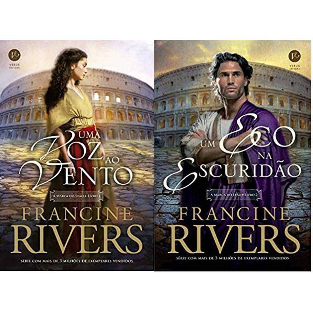 Kit 2 Livros A Marca Do Leão Francine Rivers Uma Voz Ao