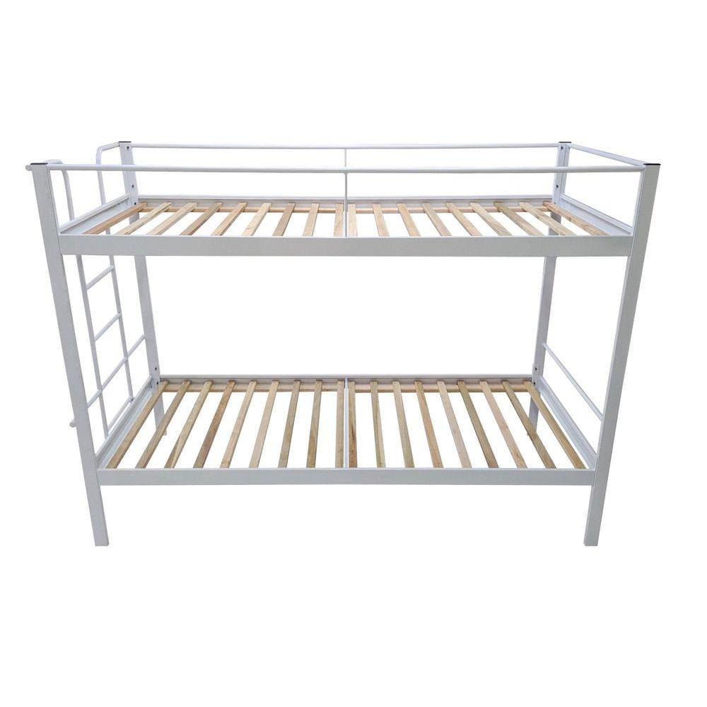 Conjunto para Quarto 1 Beliche e 1 Escrivaninha 90x60cm Completa Casa Branco
